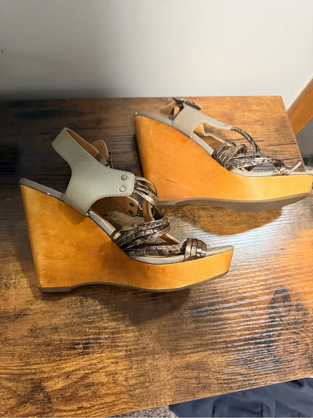 Steve Madden Tampaa Platform Wedge Heels Women’s 8.5
